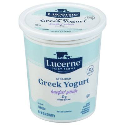 Lucerne Greek Yogurt Reduced Fat Plain
