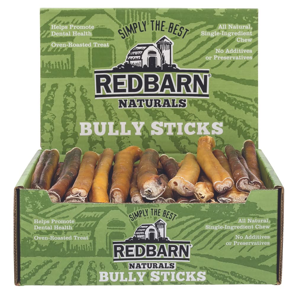 Redbarn Beef Grain Free Bully Stick For Dogs 12 In. 1 Pk