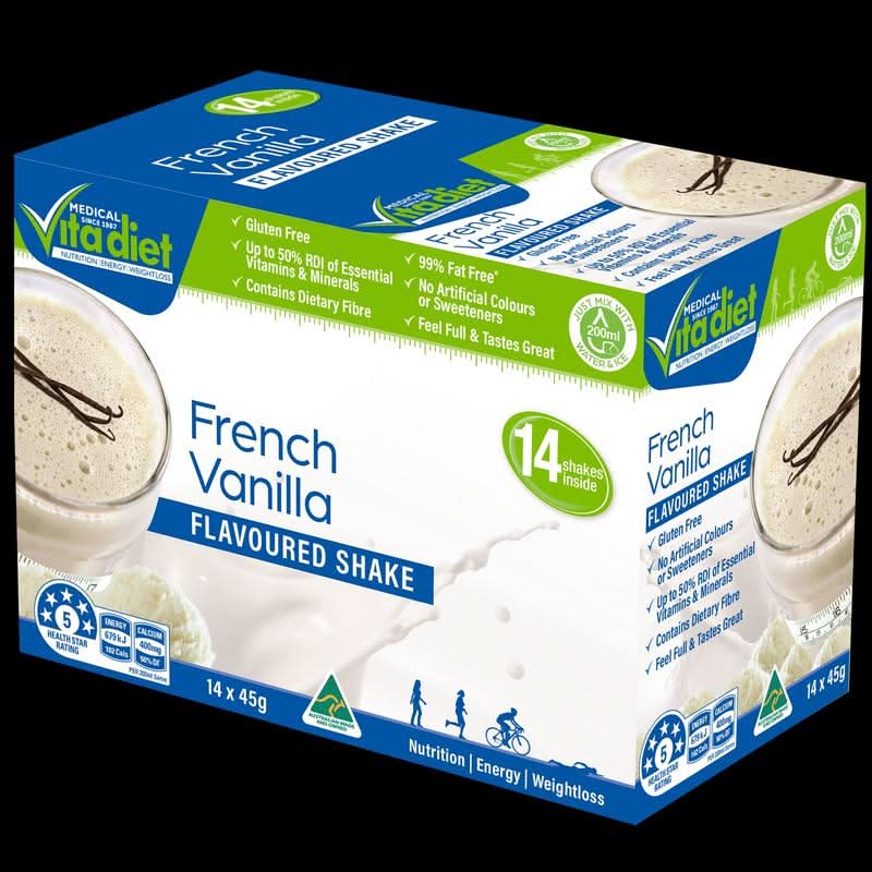 Vita Diet French Vanilla Shakes 14pk