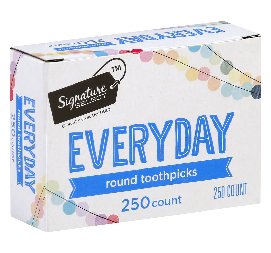 Signature Select Round Toothpicks
