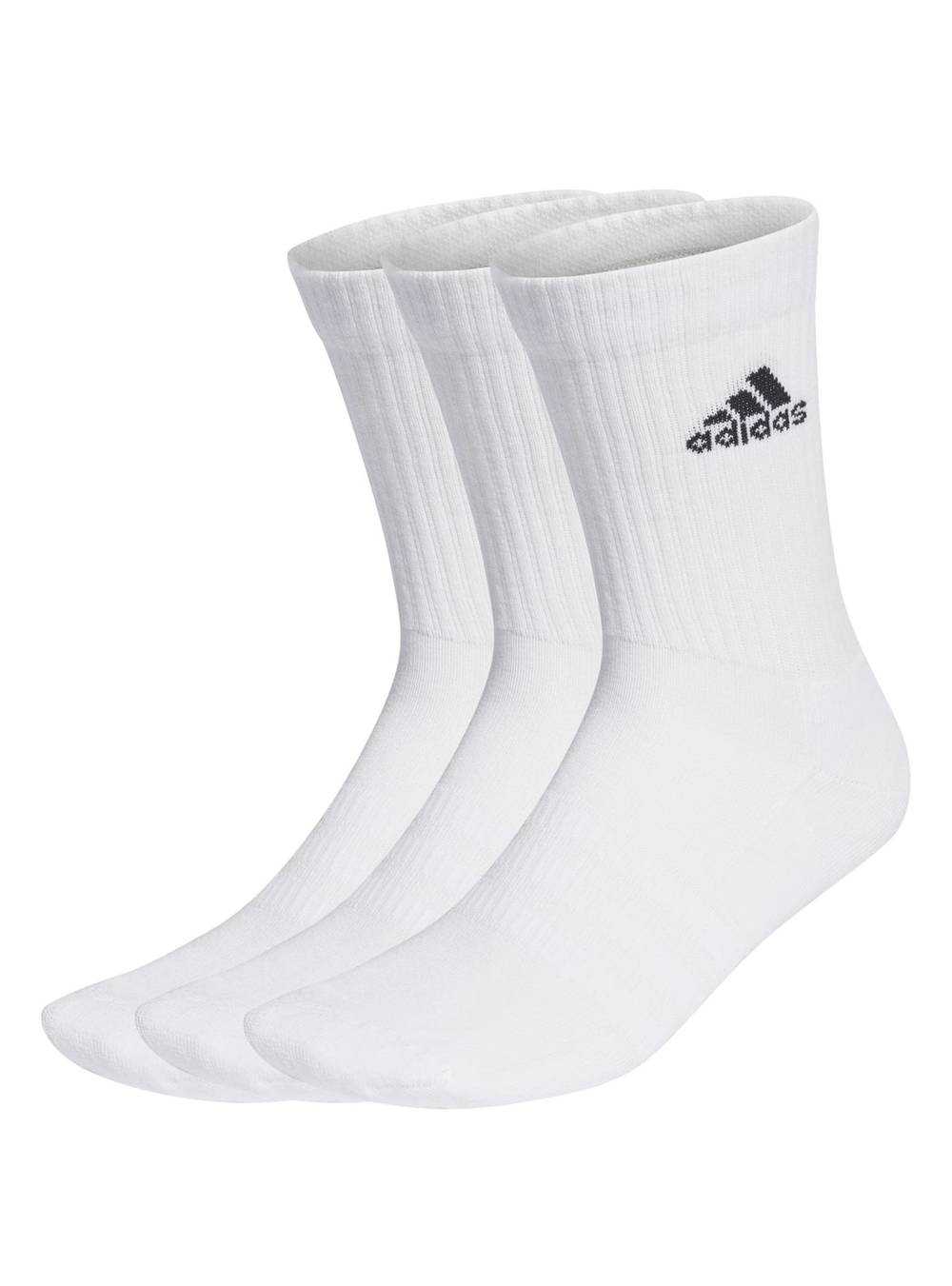 Adidas pack 3 calcetín urbana (color: blanco. talla: m)