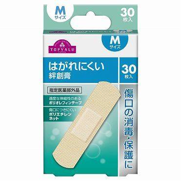 トップバリュ 絆創膏Mサイズ 30枚