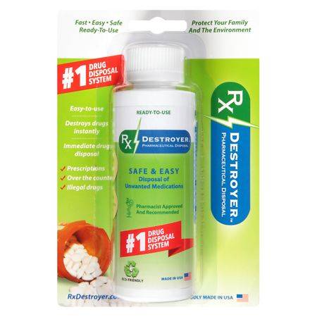 RX Destroyer Drug Disposal Bottle - 4.0 oz