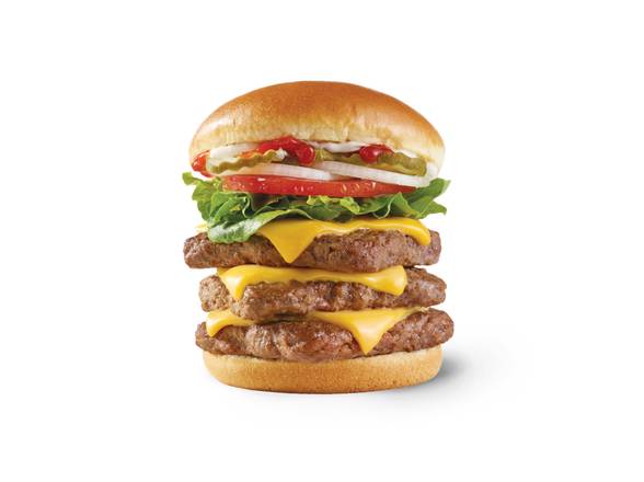 Hamburger triple de Daveᴹᴰ / Dave's Triple® (Cals: 1170)