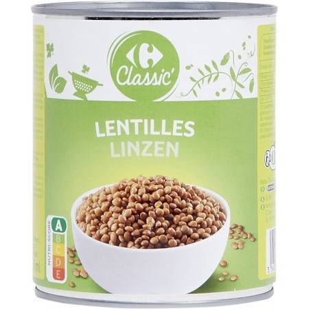 Carrefour Classic' - Lentilles