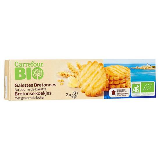 Carrefour Bio - Biscuits galettes bretonnes