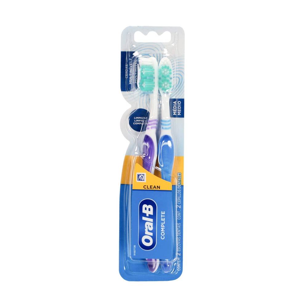 Cepillo Dental Oral B Limpieza Profunda 2 Unidad