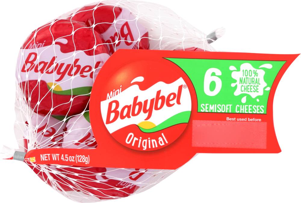 Cheese Babybel Mini Orig 4.2z