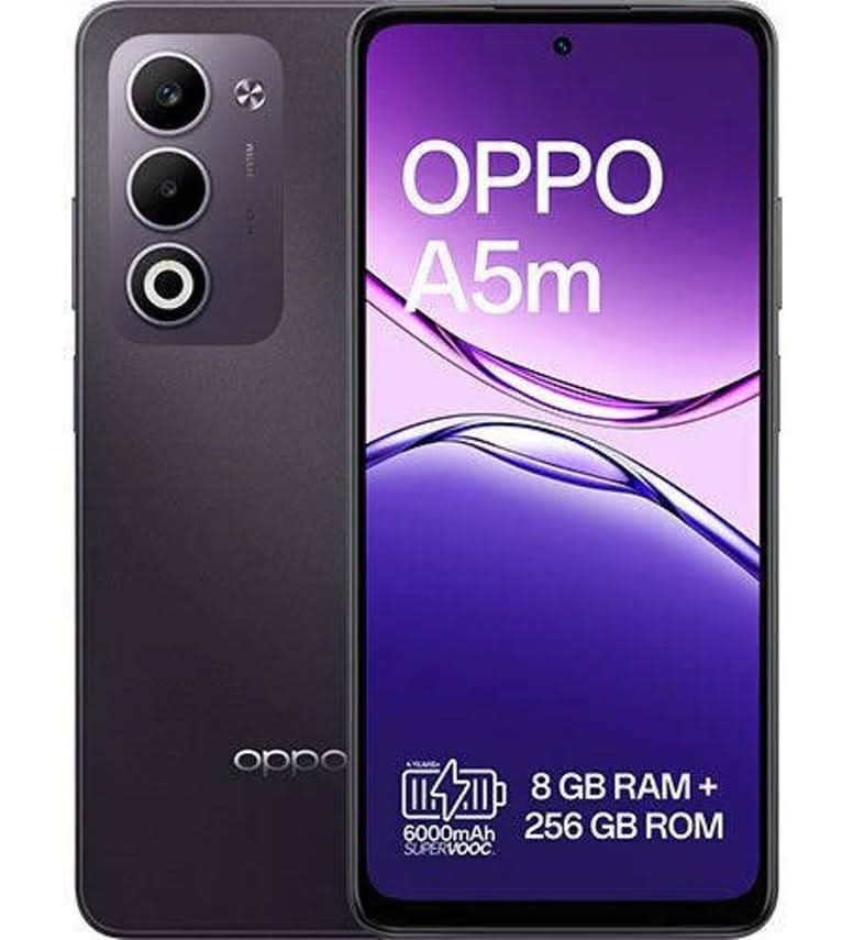 Smartphone OPPO A5m (6.67'' - 8 GB - 256 GB - Preto Nébula)