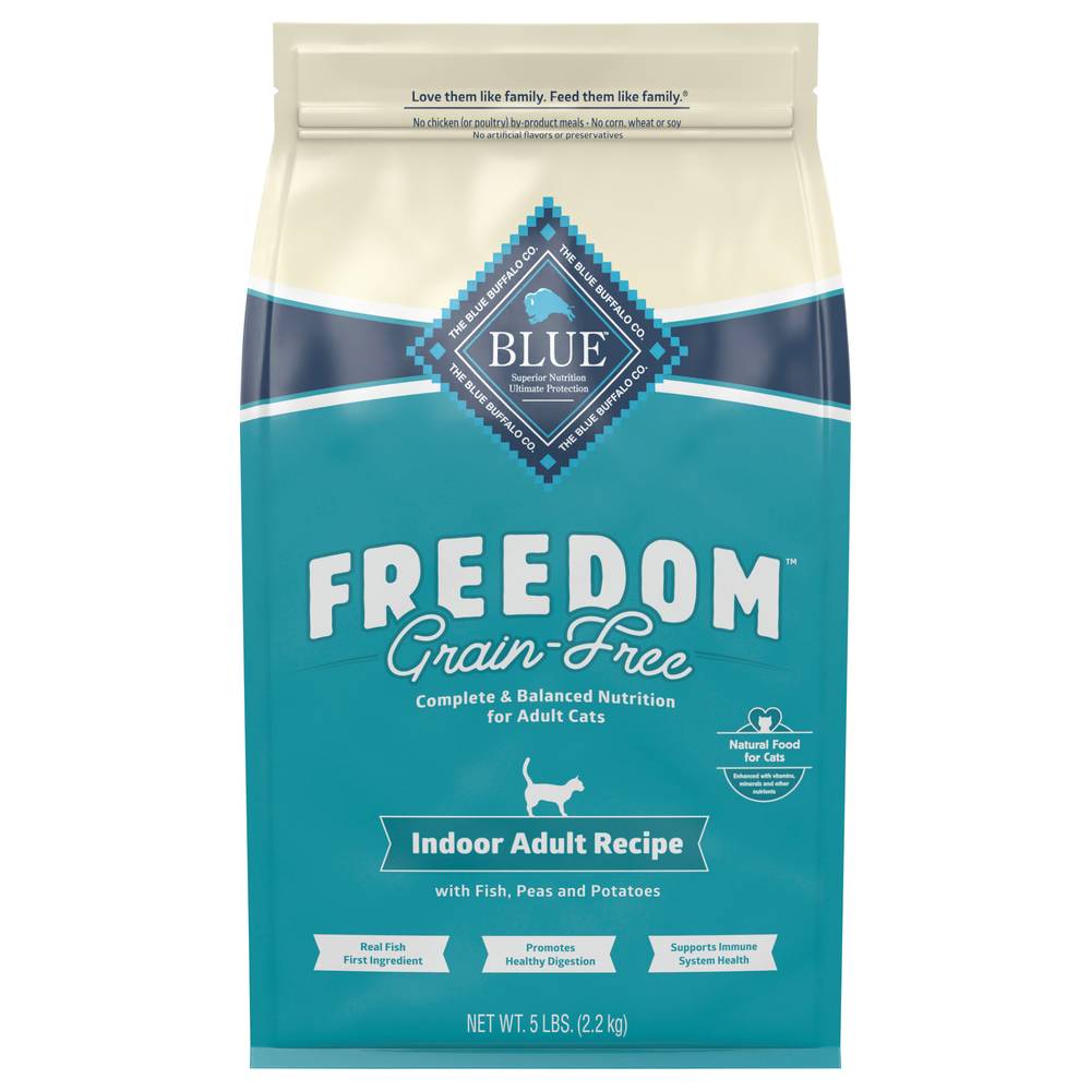 Blue Buffalo Grain Free Freedom Indoor Adult Recipe Dry Cat Food