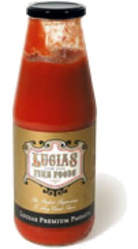 Lucia’s Premium Tomato Passata (700g)