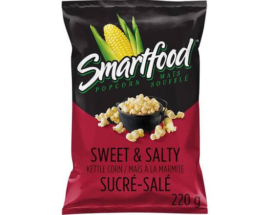 Smartfood · Maïs à la marmite sucrésalé - Kettle corn popcorn sweet & salty (220 g)