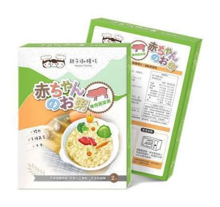 親子御膳坊豬肉蔬菜寶寶粥150gx2-7909015