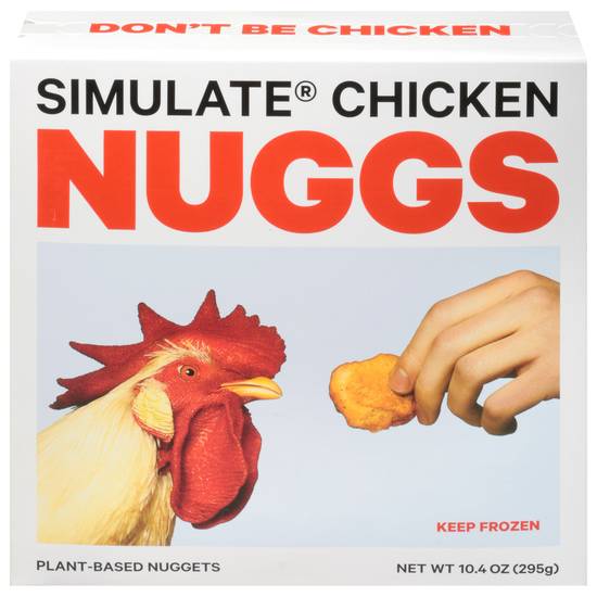 Simulate Nuggs Chicken Plant-Based Chicken Nuggets