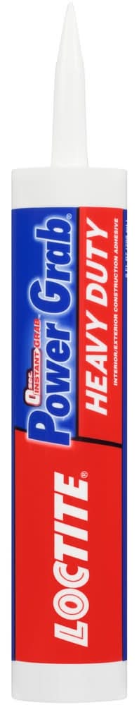 LOCTITE Power Grab Heavy Duty Latex White Multi-use Interior/Exterior Construction Adhesive ( 9-fl oz Fluid Oz)