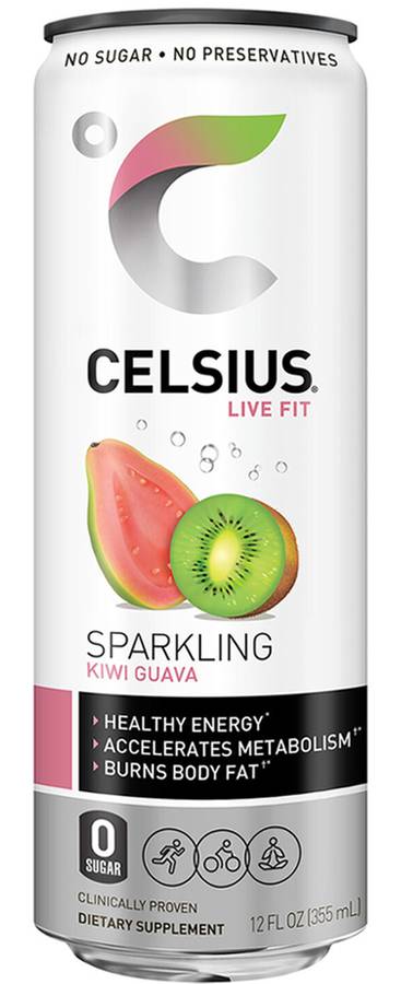 Celsius Sparkling Kiwi Guava 12oz