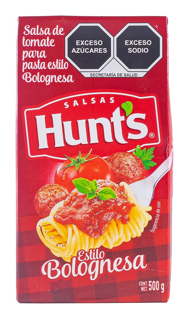 Hunt's · Salsa de tomate estilo bolognesa (500 g)