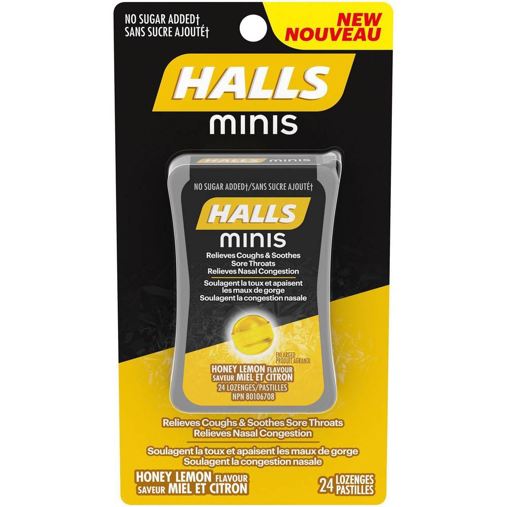 Halls Minis Honey Drops (10 g)