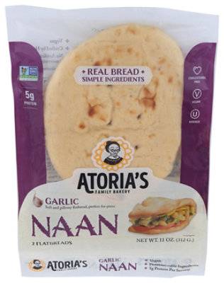 Atorias Naan Garlic (11 oz)