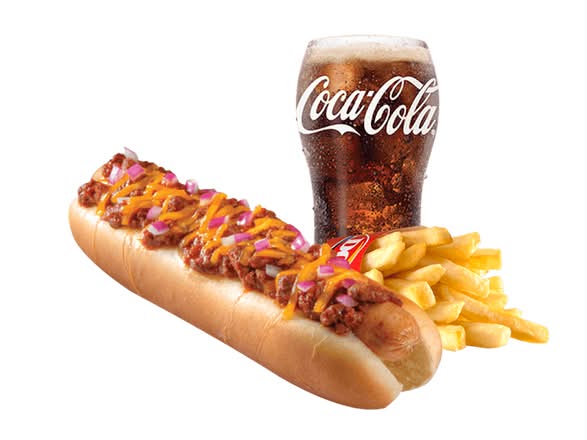 Extra Long Chili Cheese Dog Combo