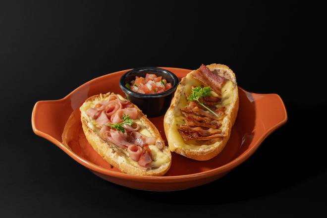 Molletes de la casa