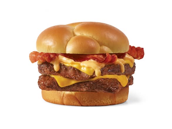 Cheesy Bacon Cheeseburger, Double