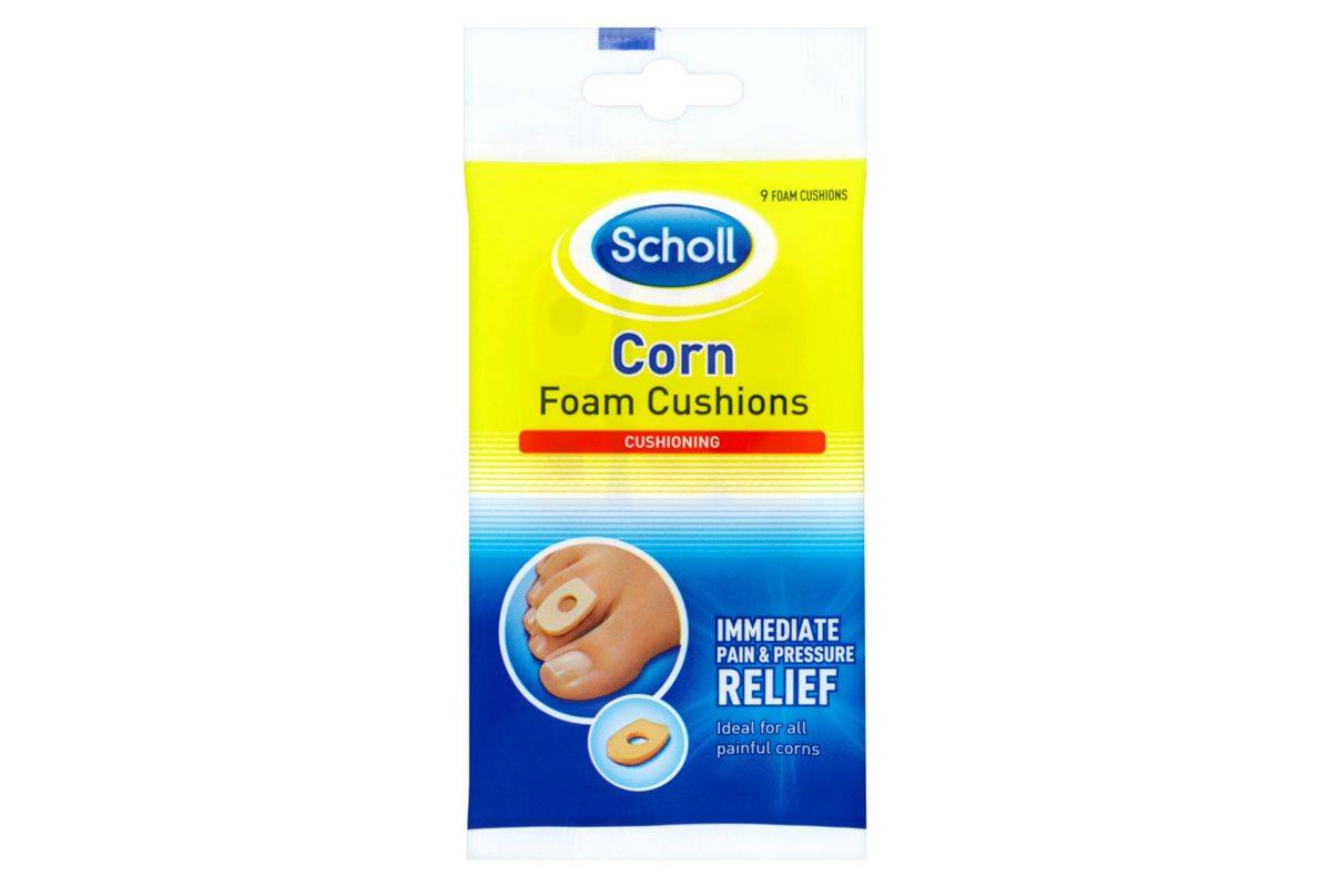 Scholl corn foam cushions 9s