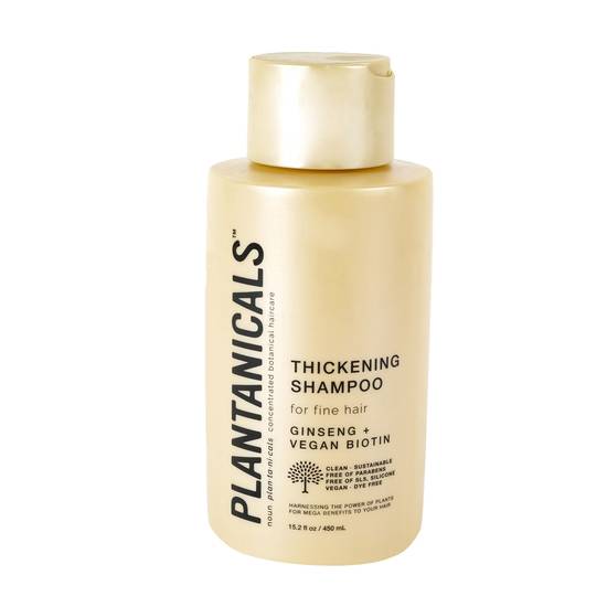 Plantanicals Thickening Shampoo For Fine Hair Ginseng + Vegan Biotin