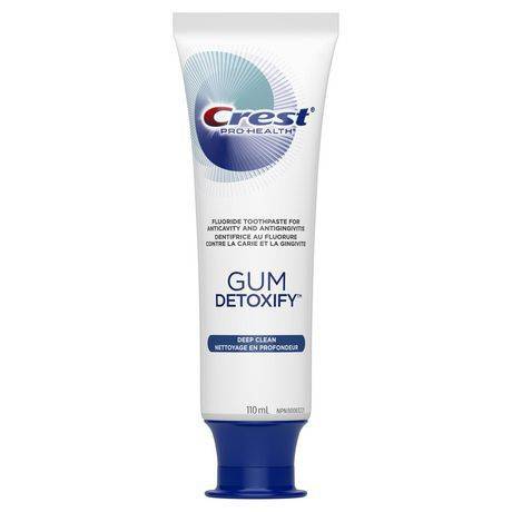 CREST dentifrice gum nettoyage en profondeur