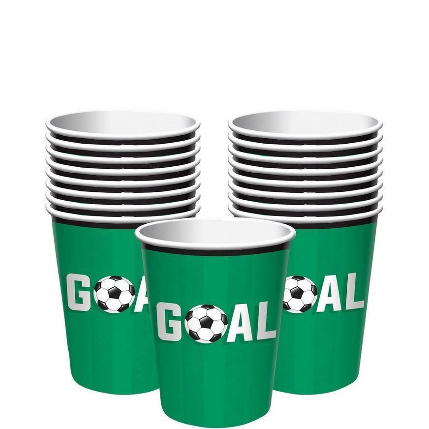 Party City Goal Soccer Paper Cups (multicolor) (20 ct)