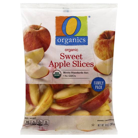 O Organics Organic Sweet Sliced Apples (14 oz)
