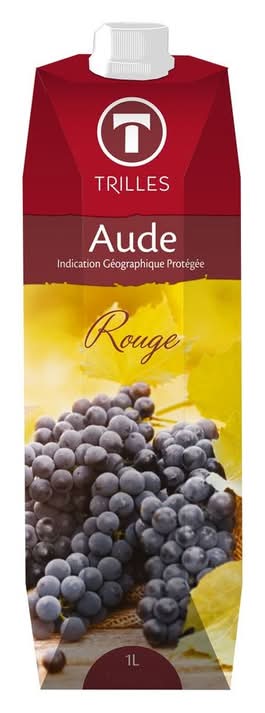 Trilles - Vin rouge de l'aude igp (1L)