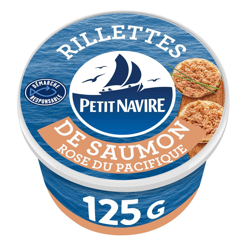 Petit Navire - Rillettes de saumon (125g)