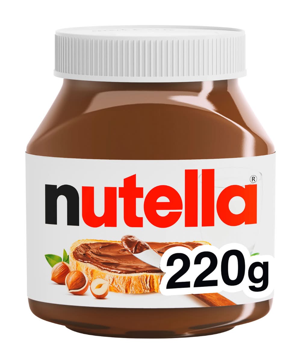 Nutella Hazelnut Spread, Chocolate (220g)