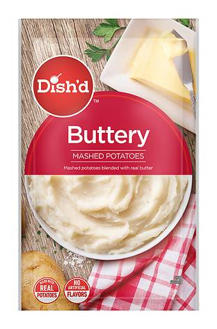 Dish'd Buttery Mashed Potatoes