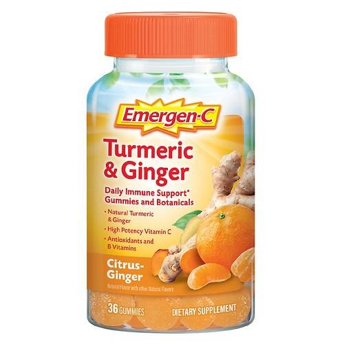 Emergen-C Turmeric & Ginger Gummies - 36.0 ea