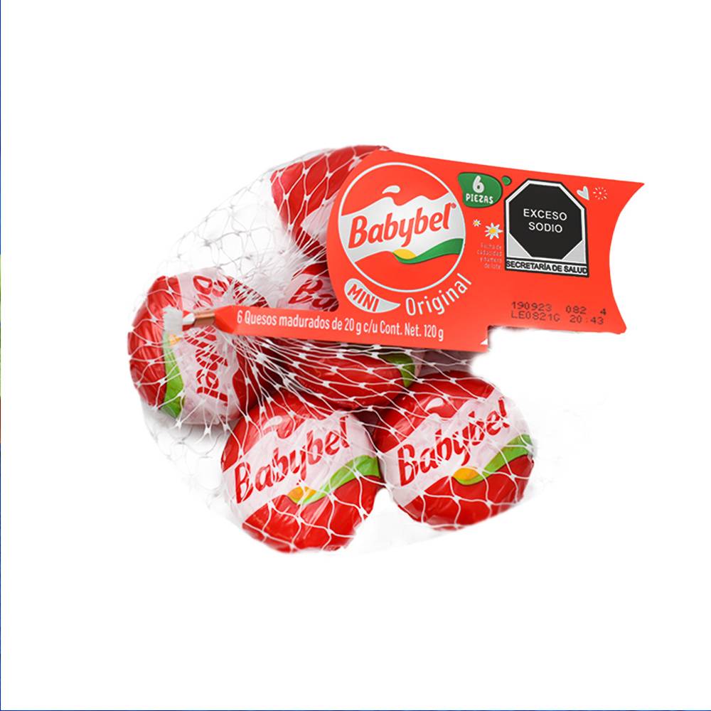 Babybel queso mini original (5 un)