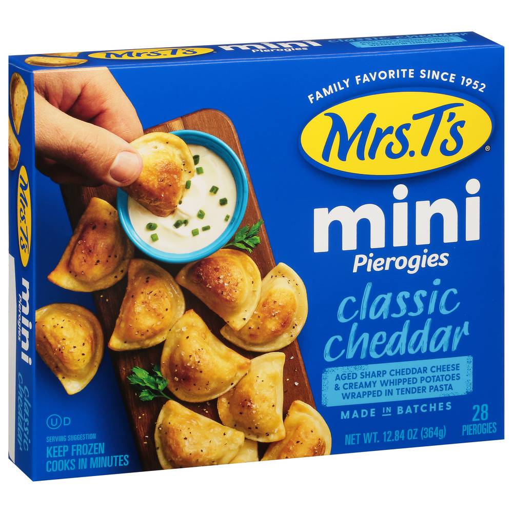 Mrs. T's Mini Classic Cheddar Pierogies Pieces