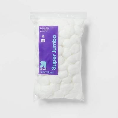 up&up Super Jumbo Cotton Balls (140 ct)