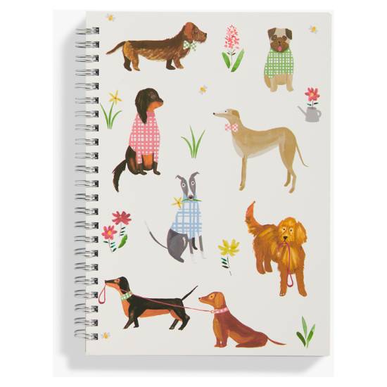 Jl A5 Dogs Notebook