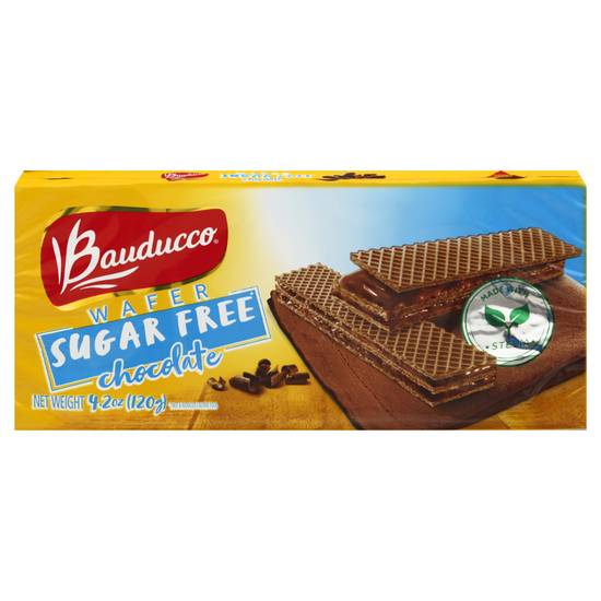 Bauducco Sugar Free Chocolate Wafer Cookies