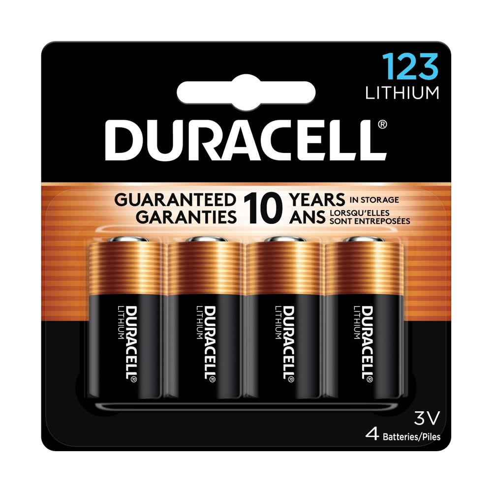 Duracell 3 Volt Batteries (4 ct)