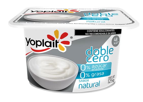 Yoplait · Yogur doble cero natural (125 g)