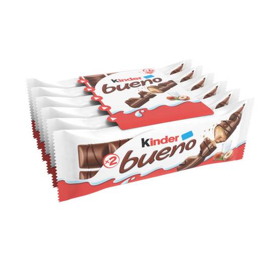 Kinder Bueno Gaufrette Enrobée de Chocolat Lot 3x2 258g