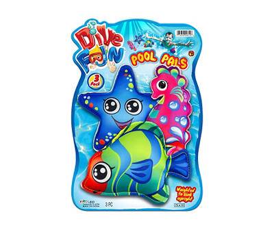 Dive Fun 3-Piece Pool Pals Pack - Styles May Vary