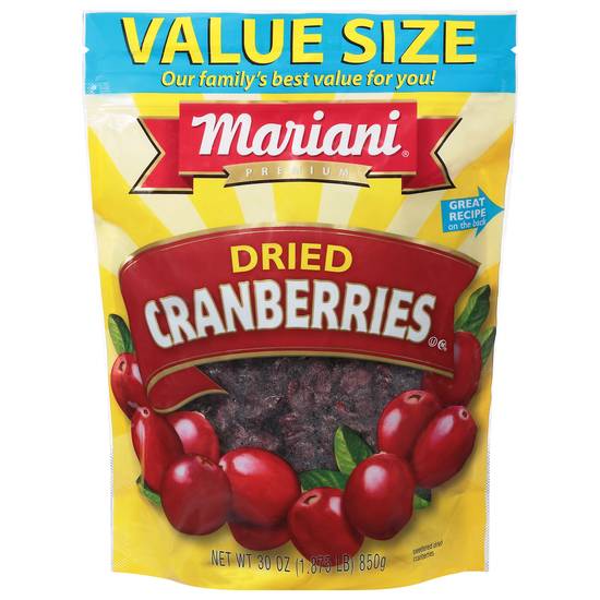 Mariani Sweetened Dried Cranberries
