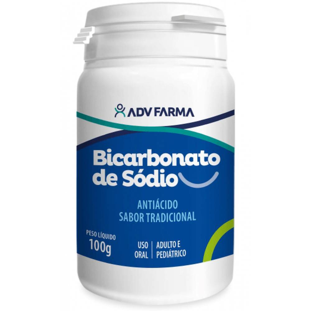 Adv farma bicarbonato de sódio (100g)