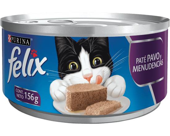 Alimento Félix Purina Adulto Lata 156 g