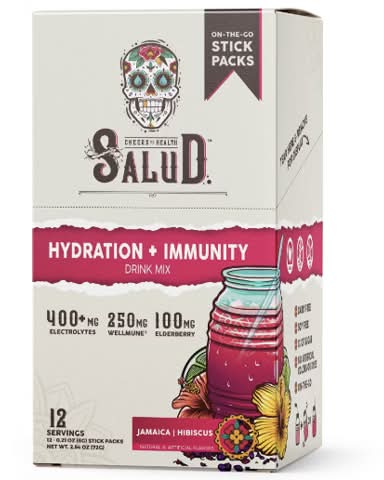 Salud Hydration Hibiscus 12pk