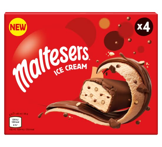 Maltesers Malt, Ice Cream Bar (4 pack)